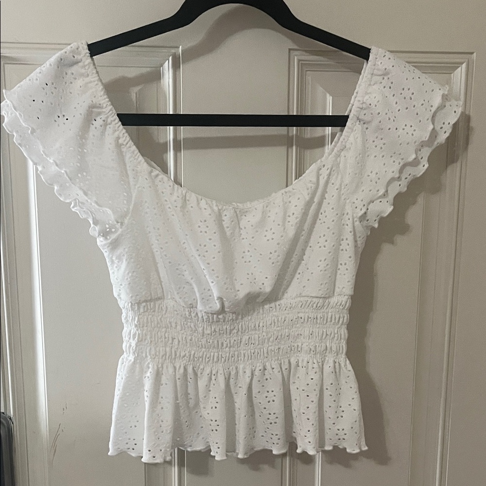 Kirious White Women's Top M